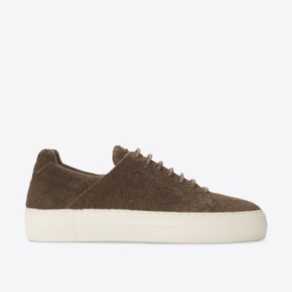 Helmut Lang | Distressed Suede Platform Sneaker 39 - Picture 1 of 13